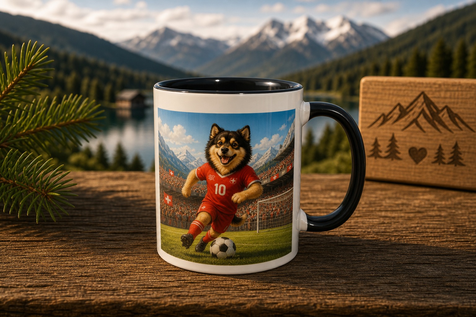 AGGI Tasse Motiv Fußball
